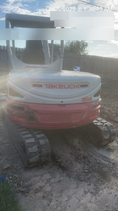 2019 TAKEUCHI TB260
