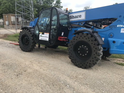 2020 Genie GTH-844 Cab/Heat/Air, Solid Tires, Work Lights, Beacon, Aux Hydraulics, Back up Alarm, Lifting Eye