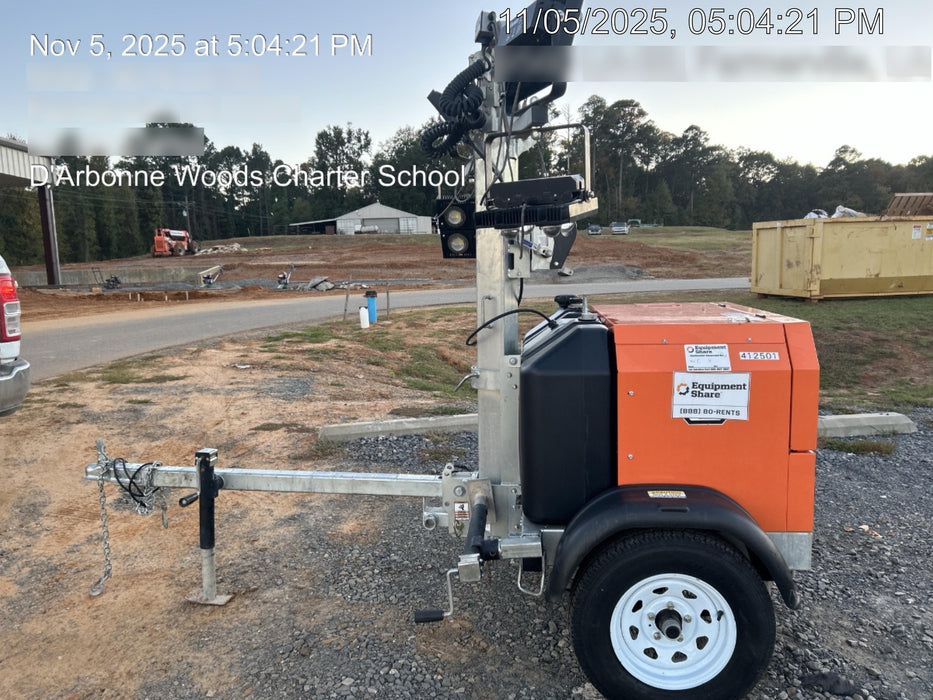 2024 Wanco WLTT-4MM4K Diesel, Deep Sea Controller, Shore Power Plug, Auto Start, (4) 350W LED Floodlights, 4kW Generator, 60 Gal Fuel Tank, 2" Ball, T3