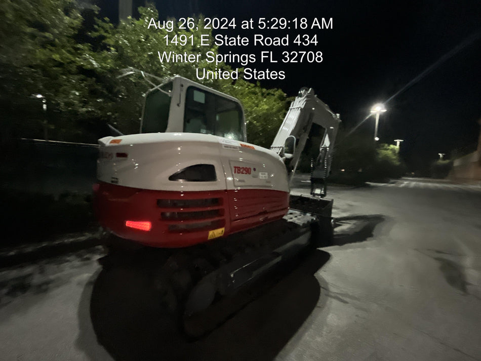 2024 TAKEUCHI TB290-CR