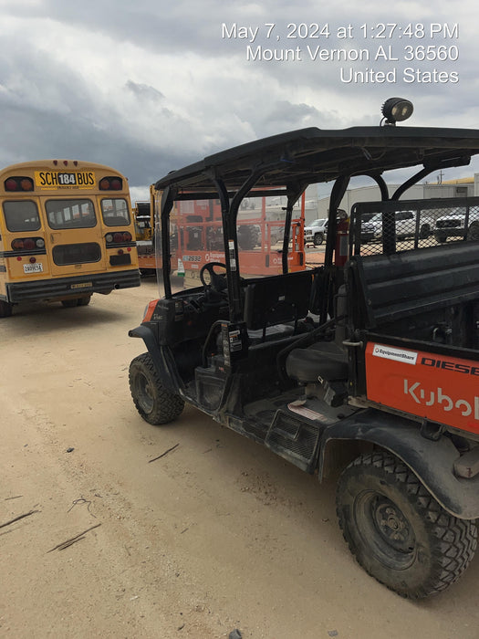 2023 Kubota RTV-X1140W-H 4WD, LED Strobe, Windshield Acrylic Clear, Plastic Canopy, Wire Harness Kit, Backup Alarm