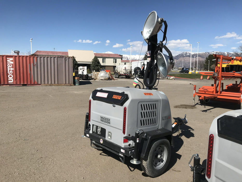 2019 Wacker Neuson LTV6L-MH Mobile Light Tower w/Fuel Level Sensor Installed