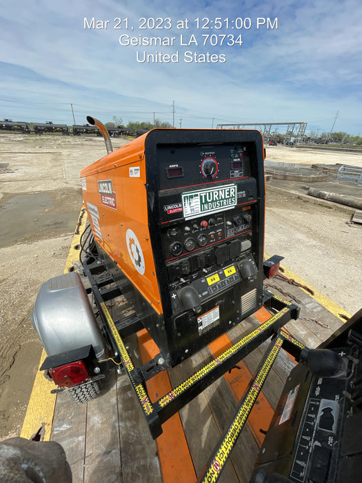 2022 Lincoln Electric LE400 Kubota V1505, Trlr, Cable Rack, Light Kit, ES Decals, T3