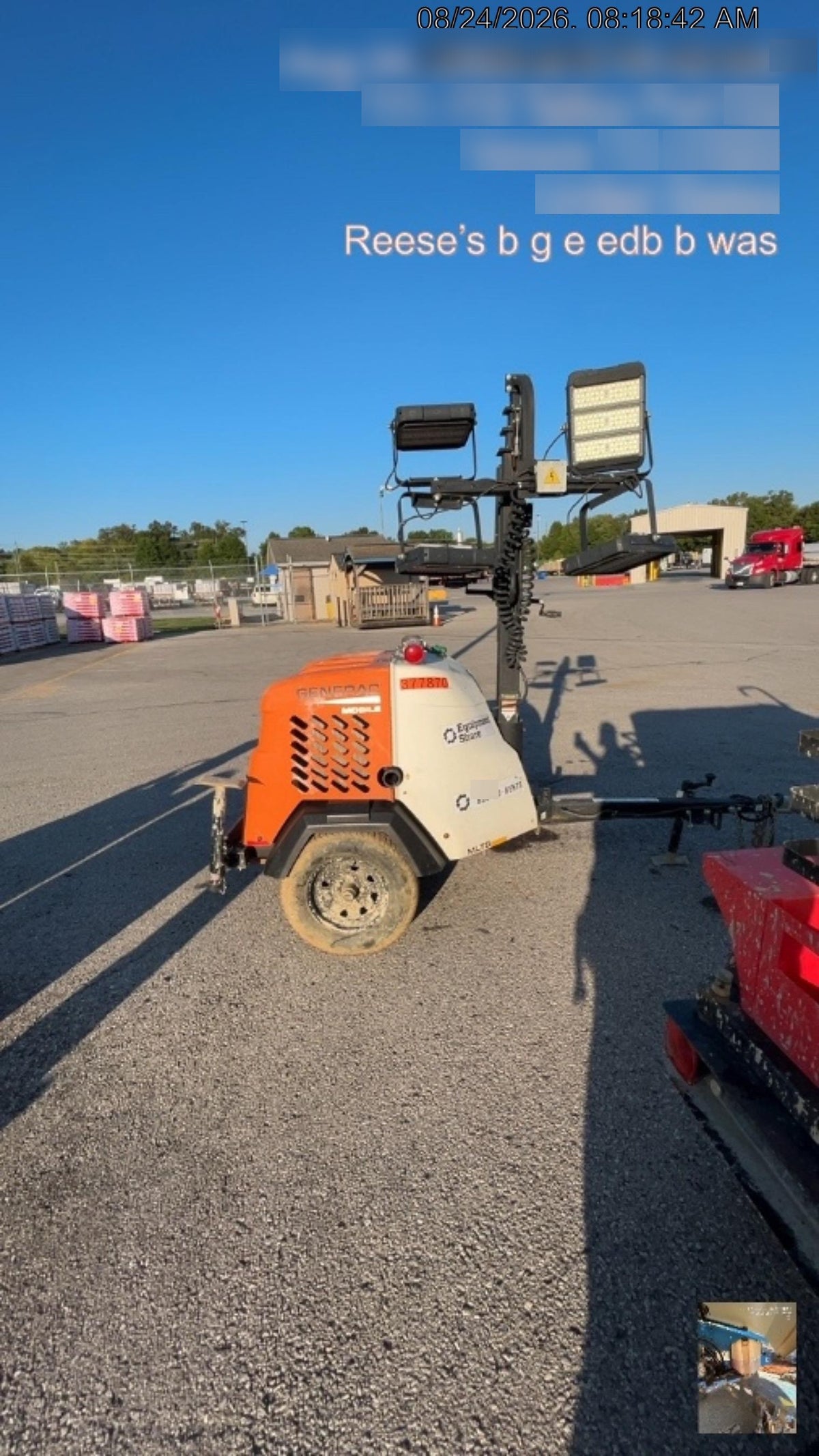 2023 Generac MLT2 Diesel, Flex Switch 120V Input, Powerzone Controller, 
(4) 320W LED Lights, 4kW Generator, 39.9 Gal Fuel Tank, 2" Ball, T3