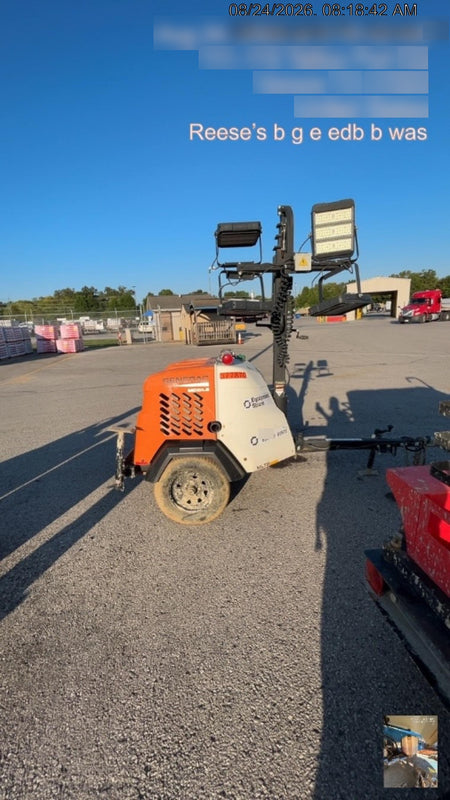 2023 Generac MLT2 Diesel, Flex Switch 120V Input, Powerzone Controller, 
(4) 320W LED Lights, 4kW Generator, 39.9 Gal Fuel Tank, 2" Ball, T3