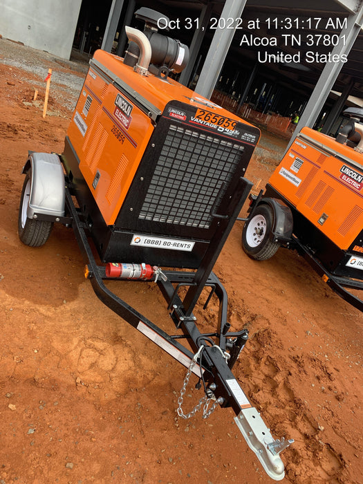 2022 Lincoln Electric Vantage 549X Crosslink Technology, Trailer Mounted, ES Decals, T3