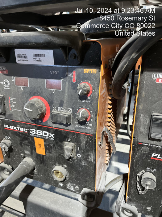 2023 LINCOLN ELECTRIC FLEXTEC 350X