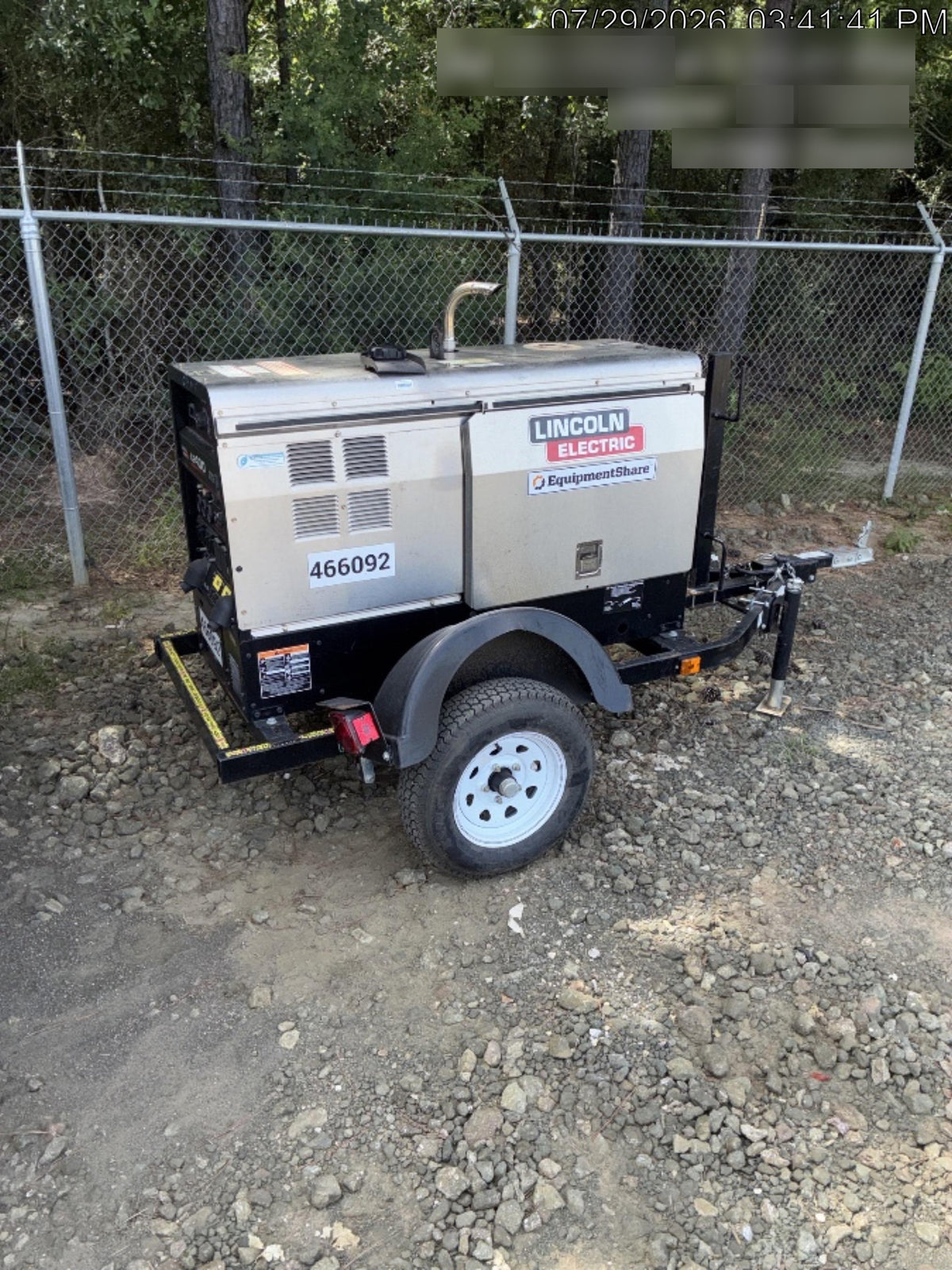 2024 Lincoln Electric LE400 Kubota V1505, Trlr, Cable Rack, Light Kit, ES Decals, T3