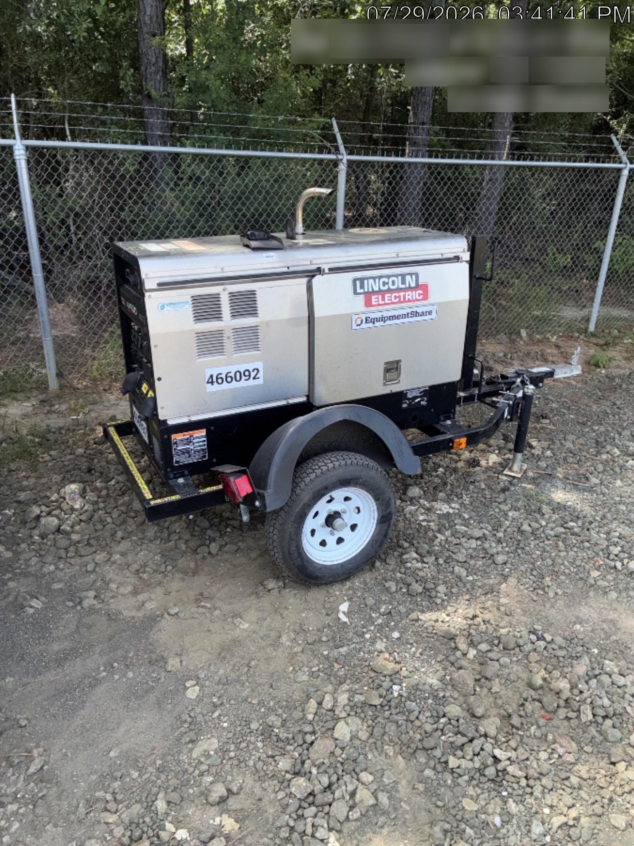 2024 Lincoln Electric LE400 Kubota V1505, Trlr, Cable Rack, Light Kit, ES Decals, T3