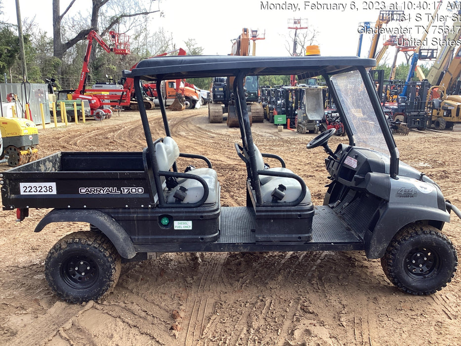 2022 Club Car CA1700D Canopy, Diesel, 4 Passenger