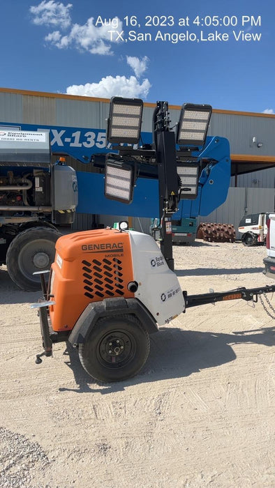 2023 Generac MLT2 Diesel, Flex Switch 120V Input, Powerzone Controller, (4) 320W LED Lights, 4kW Generator, 39.9 Gal Fuel Tank, 2" Ball, T3