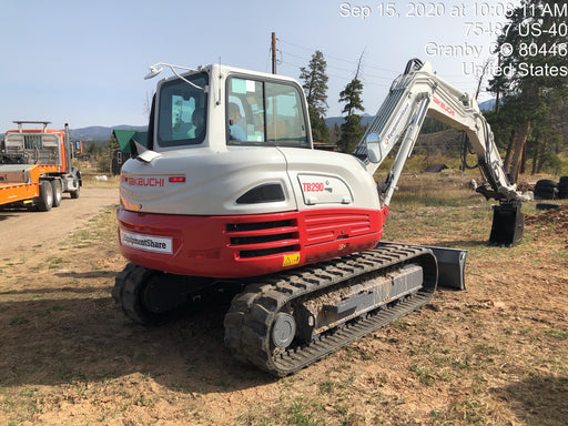 2020 Takeuchi TB290C Cab/Heat/Air, Rubber Tracks, Manual TAG QC