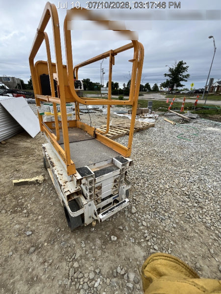 Custom Equipment HB-1430 Hy-Brid Scissor Lift
Platform capacity up to 670 lbs
Working height up to 20 ft
Weighs under 1,700 lbs
Non-marking wheels