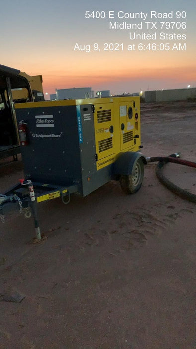 2021 ATLAS COPCO PAS 100 HF CS Enclosed