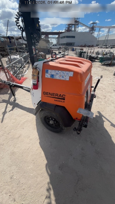 2024 Generac MLT2 Diesel, Flex Switch 120V Input, Powerzone Controller, 
(4) 320W LED Lights, 4kW Generator, 39.9 Gal Fuel Tank, 2" Ball, T3