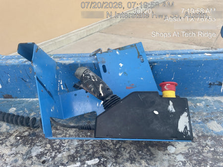 2019 Genie GS-2632 Folding rails with half height swing gate