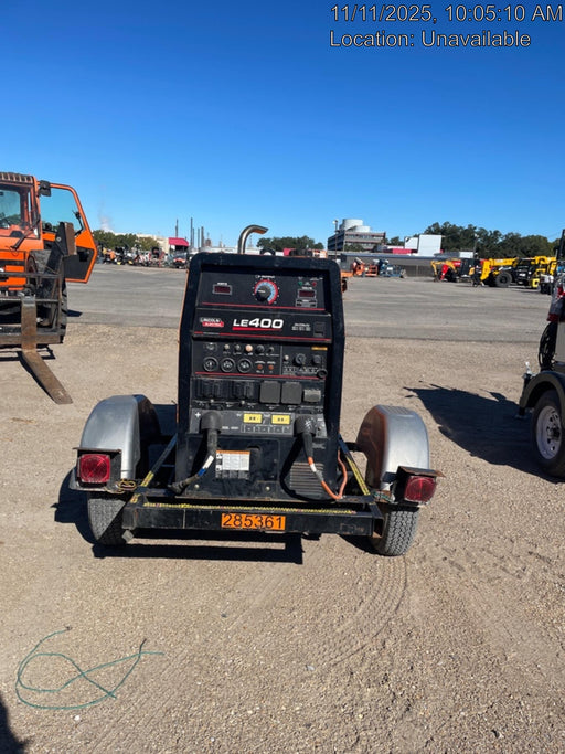 2022 Lincoln Electric LE400 Kubota V1505, Trlr, Cable Rack, Light Kit, ES Decals, T3