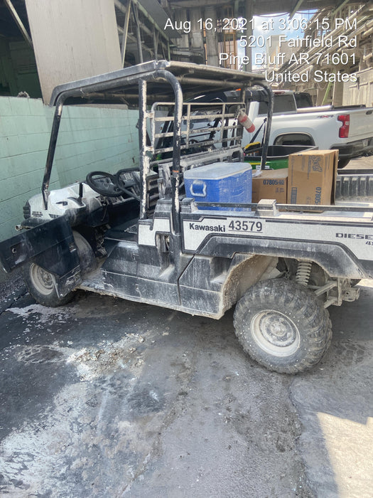 2019 Kawasaki MULE PRO-DX, 2-3 Seat Standard Options, Backup Alarm, Beacon, Plastic Hard Top, Poly Windshield, Horn Kit