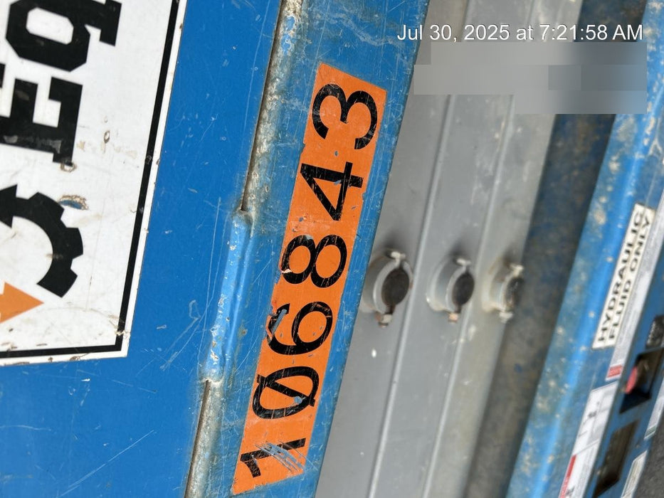 2020 Genie GS-1930 Solid Non Marking Tires, Beacon, Folding rails with half height swing gate, 800W Inverter