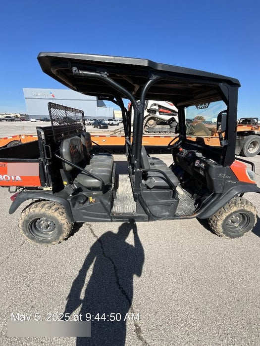 2019 Kubota RTV-X1140W-H 4wd Utility Cart, LED Strobe, Windshield Tempered Glass, Plastic Canopy, Wire Harness Kit, Backup Alarm