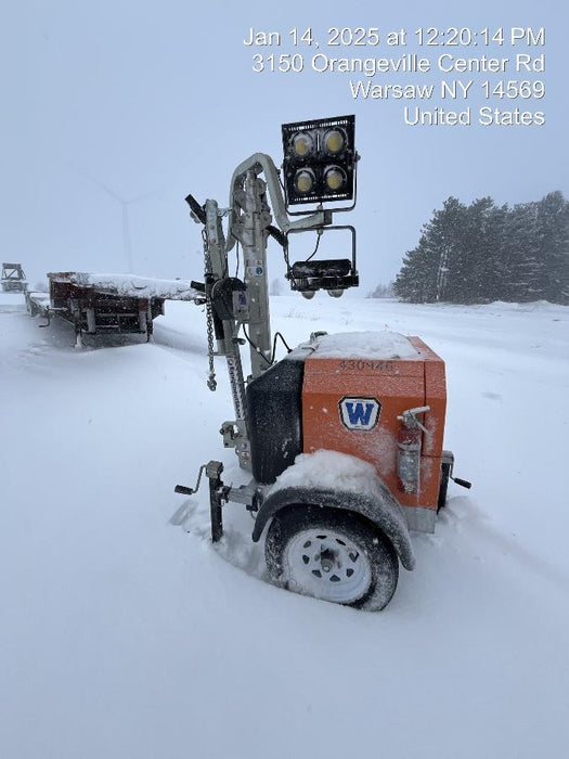 2024 Wanco WLTT-4MM4K Diesel, Deep Sea Controller, Shore Power Plug, Auto Start, (4) 350W LED Floodlights, 4kW Generator, 60 Gal Fuel Tank, 2" Ball, T3