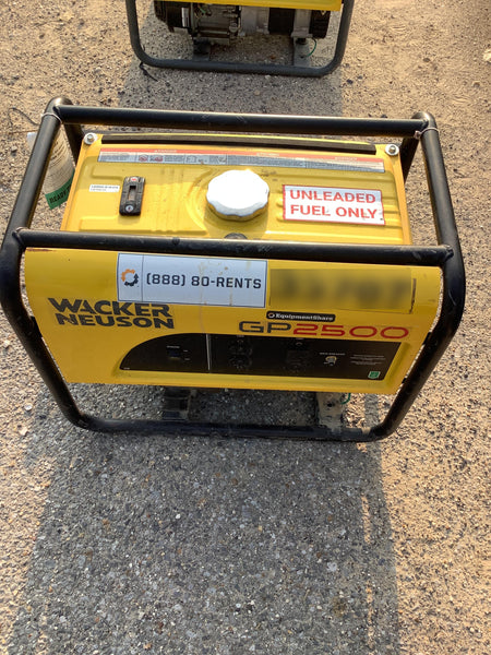 2019 WACKER NEUSON GP2500A