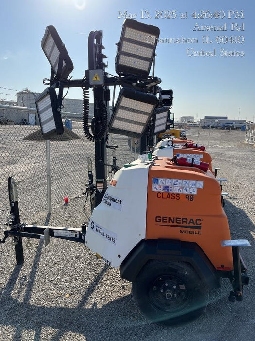 2024 Generac MLT2 Diesel, Flex Switch 120V Input, Powerzone Controller, 
(4) 320W LED Lights, 4kW Generator, 39.9 Gal Fuel Tank, 2" Ball, T3