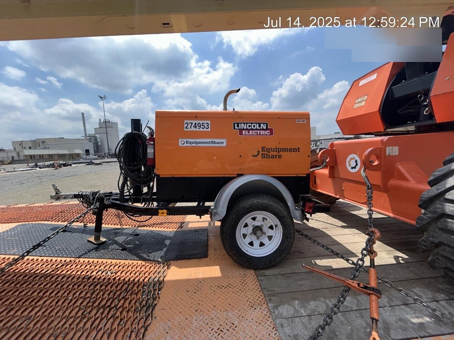 2022 Lincoln Electric LE400 Kubota V1505, Trlr, Cable Rack, Light Kit, ES Decals, T3