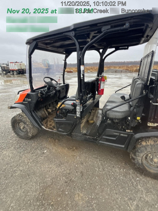 2022 KUBOTA RTV-X1140W-H (Canopy)