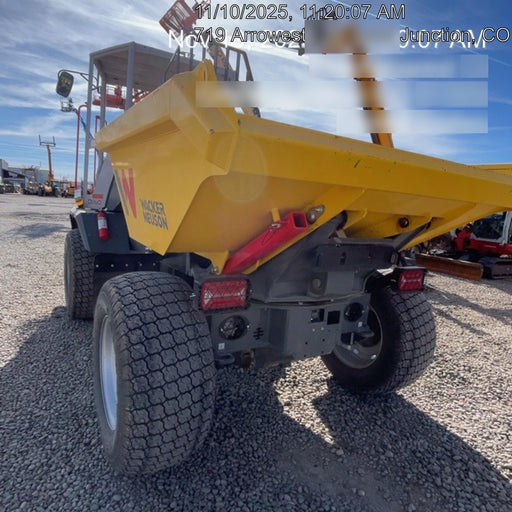 2025 WACKER NEUSON DV603 Canopy Turf Tires