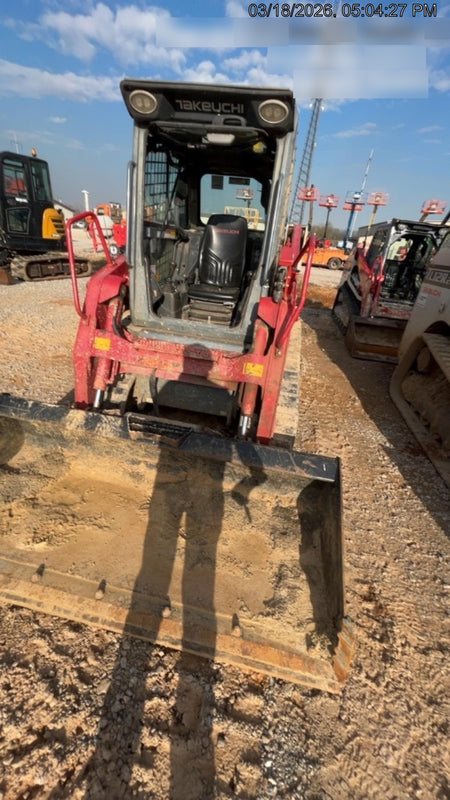 2020 Takeuchi TL8R2-CR Cab/Heat/Air, Hydraulic QC