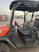 2022 Kubota RTV-X1140W-H Plastic Canopy, Windshield Acrylic Clear, LED Strobe Light, Wire Harness Kit, Back up Alarm