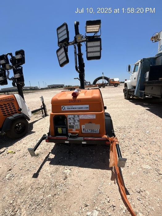 2024 Generac MLT2 Diesel, Flex Switch 120V Input, Powerzone Controller, 
(4) 320W LED Lights, 4kW Generator, 39.9 Gal Fuel Tank, 2" Ball, T3