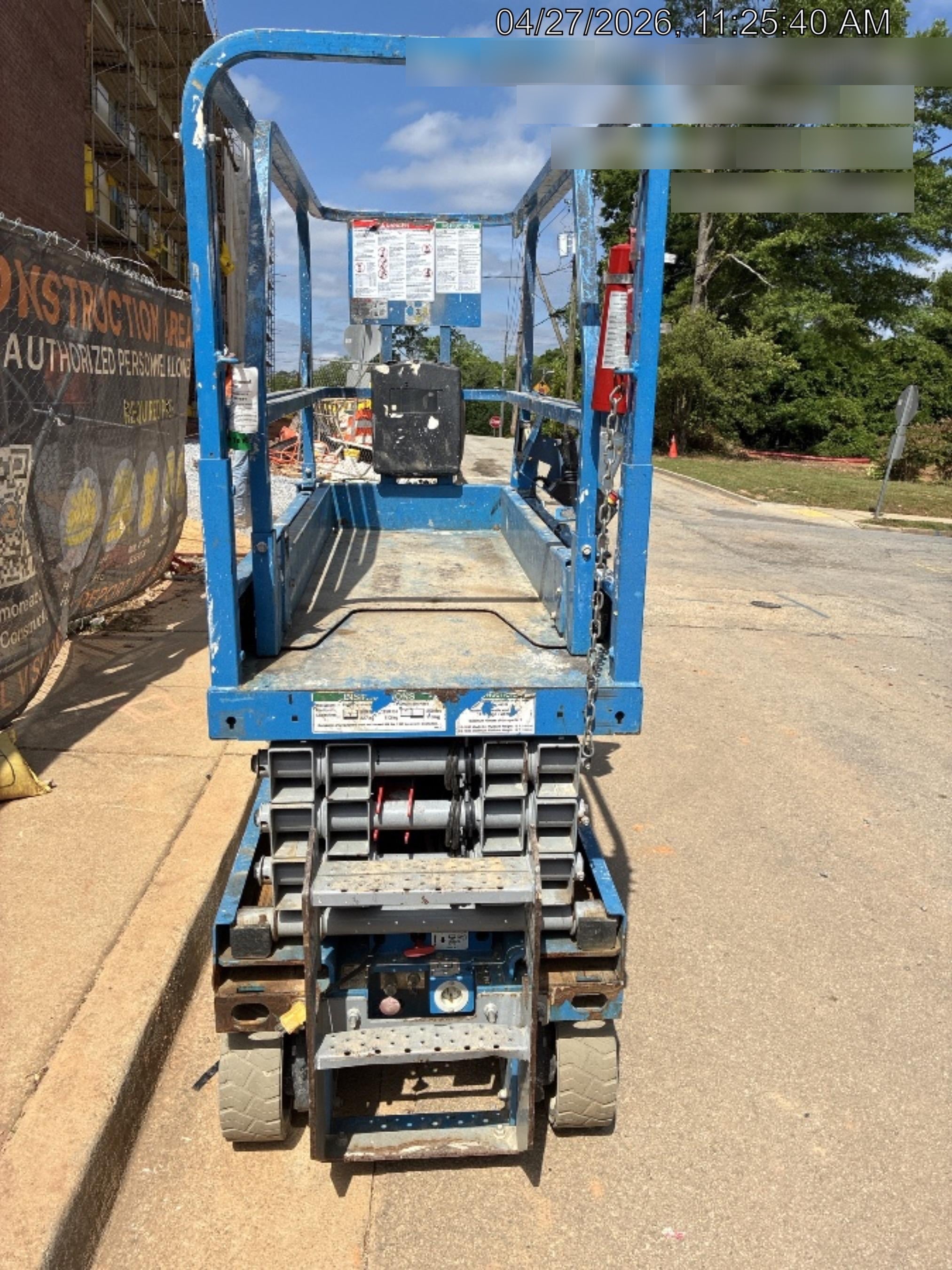 2020 Genie GS-1930 Fixed rails with chain entry gate - Pre A92.20