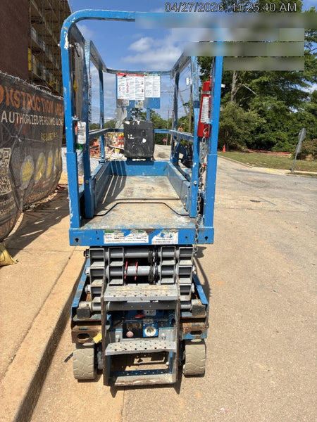 2020 Genie GS-1930 Fixed rails with chain entry gate - Pre A92.20