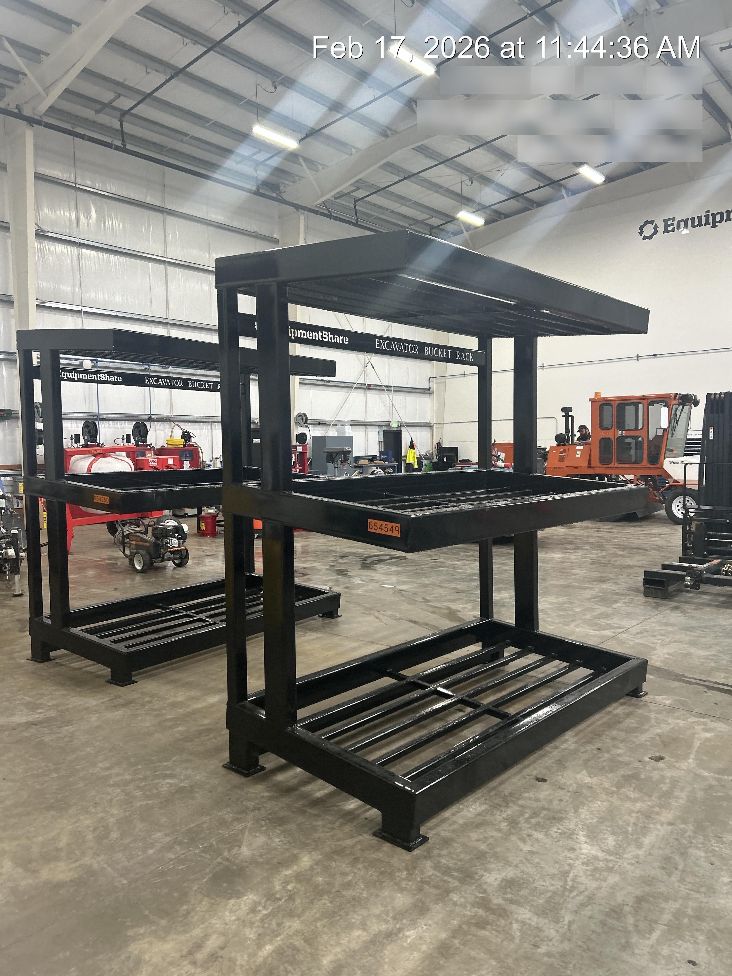 2026 FLUID POWER SUPPORT Excavator Bucket Rack