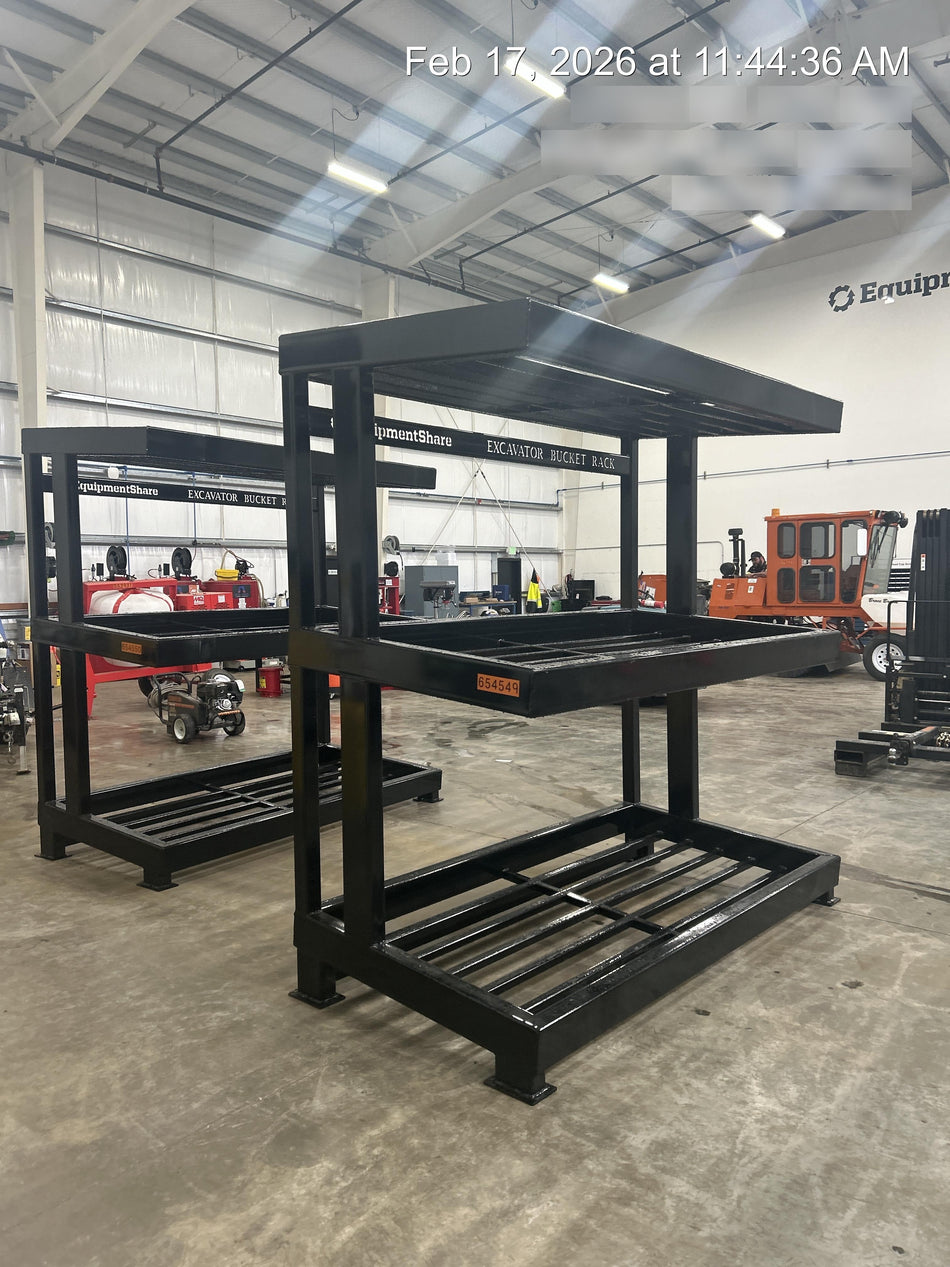 2026 FLUID POWER SUPPORT Excavator Bucket Rack