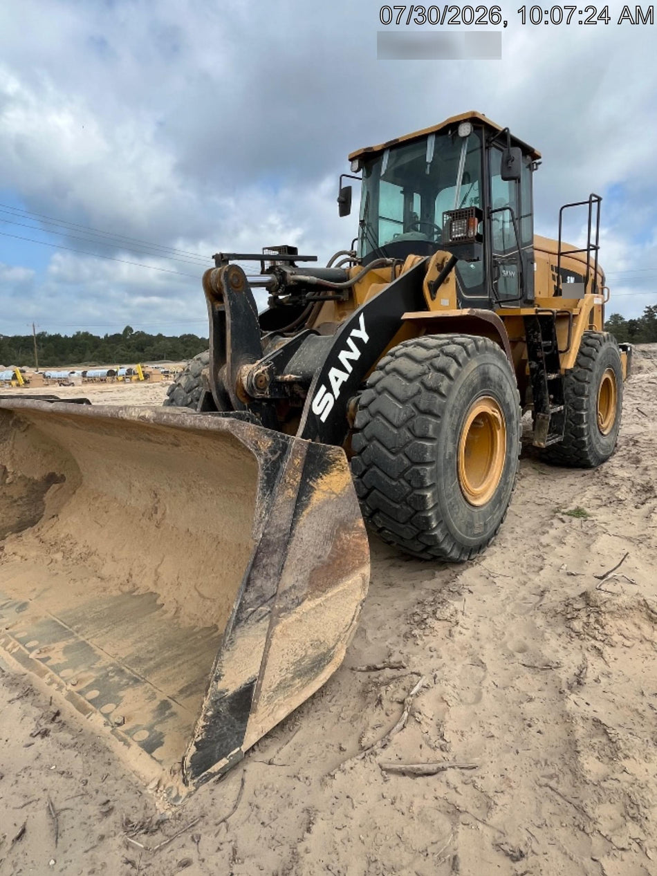 2019 Sany SW405K Tier 4, Cab, 3rd Function Hydraulics Smooth Pin On Bucket