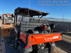 2022 Kubota RTV-X1140W-H Plastic Canopy, Windshield Acrylic Clear, LED Strobe Light, Wire Harness Kit, Back up Alarm
