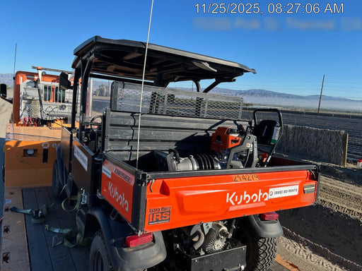 2022 Kubota RTV-X1140W-H Plastic Canopy, Windshield Acrylic Clear, LED Strobe Light, Wire Harness Kit, Back up Alarm