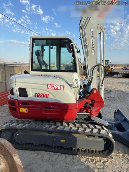 2024 TAKEUCHI TB260-CR