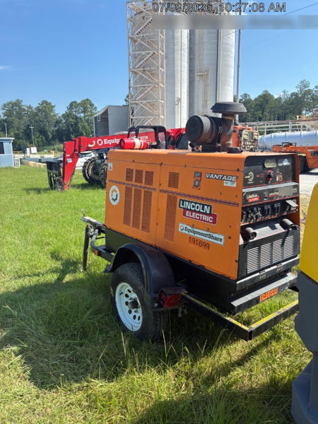 2021 Lincoln Electric Vantage 549X Ready Pak 3, ORANGE (includes trailer, cable rack, fender light kit)
