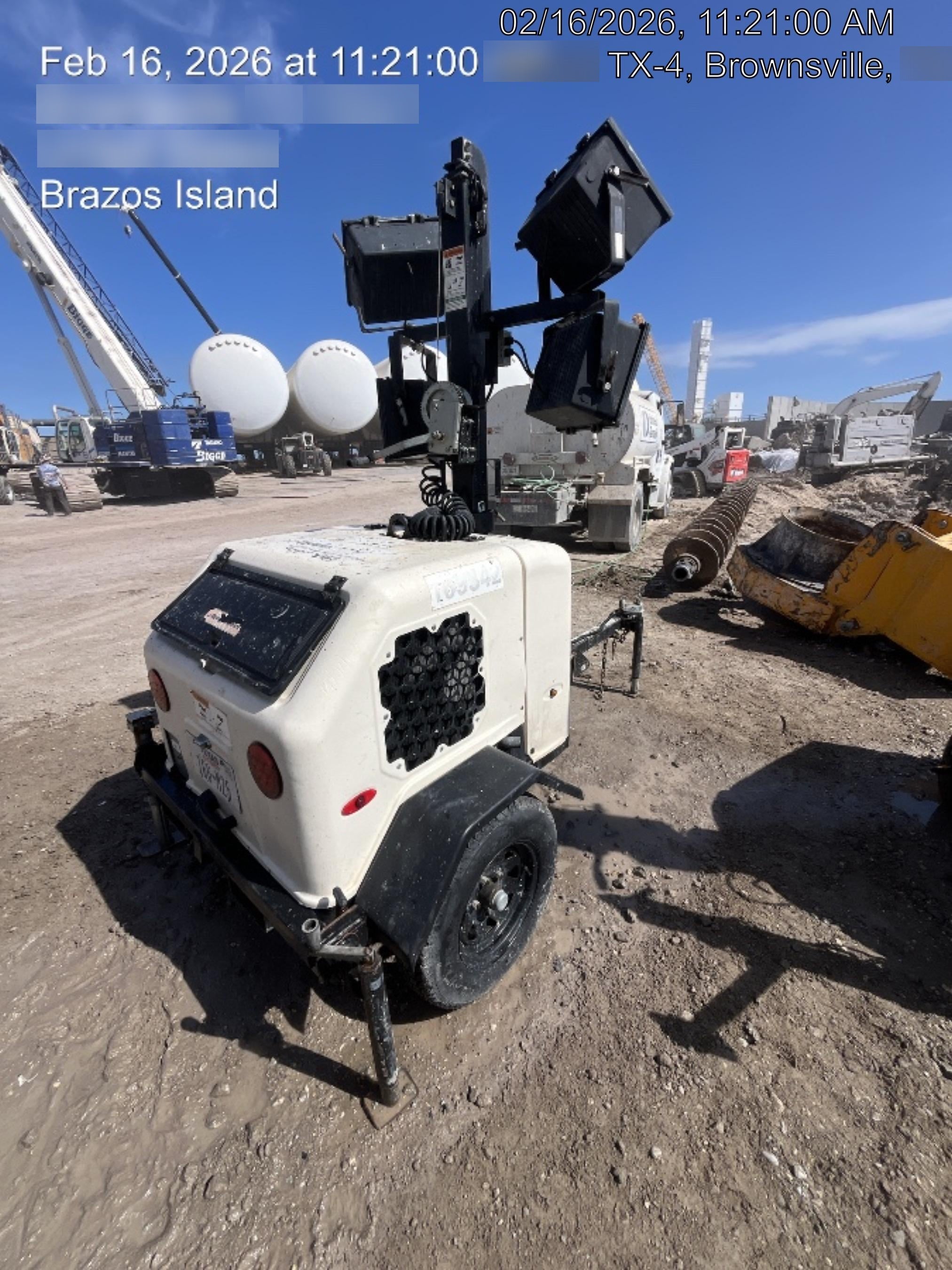 2020 Genie RL4 6kW Light Plant - Metal Halide