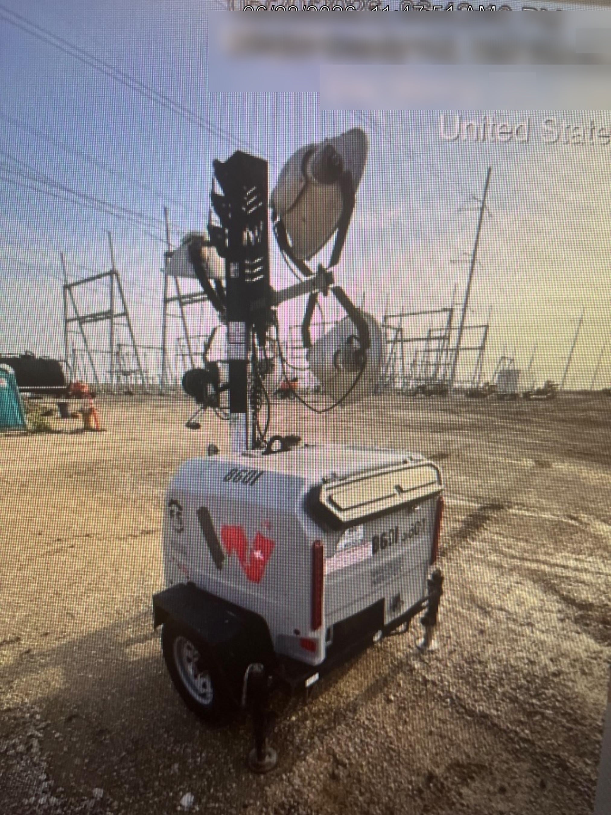 2018 Wacker Neuson LTV6L-MH Wacker Neuson LTV6L Towable Light Tower