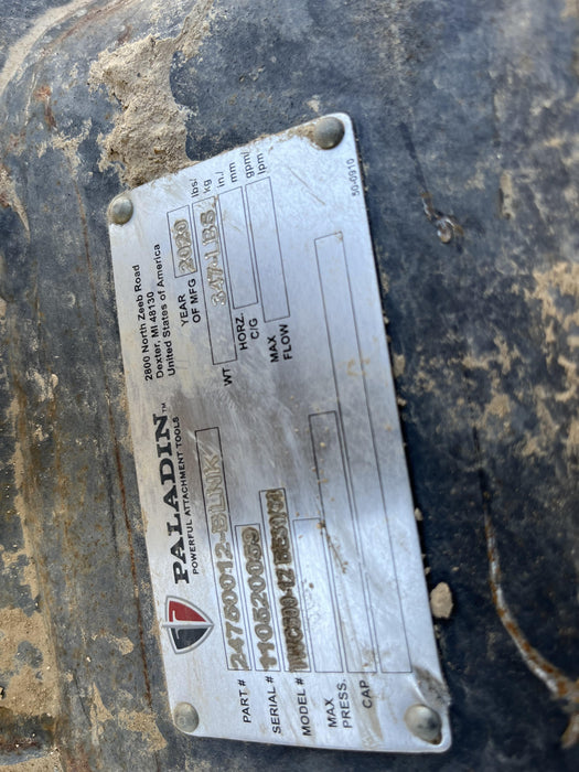 2020 PALADIN TWC500-12