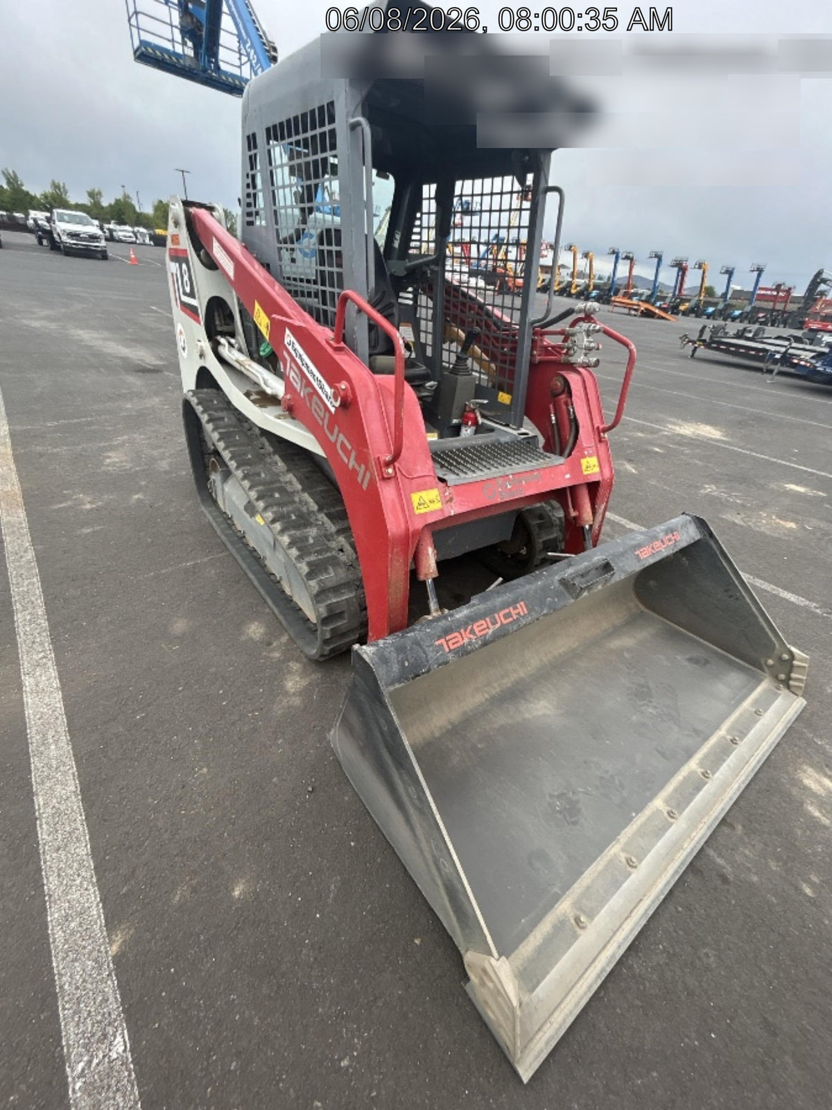2019 TAKEUCHI TL8W