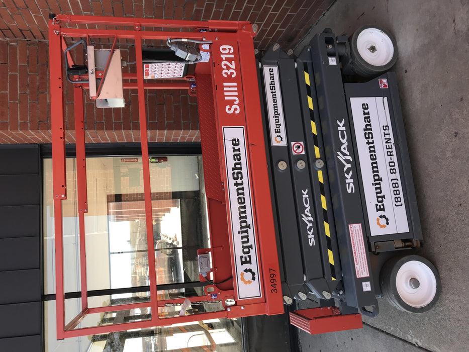 2019 Skyjack SJIII-3219 Standard Options, Trojan Batteries