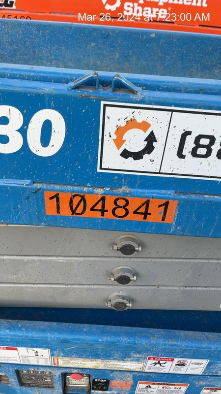 2020 Genie GS-1930 Standard Machine, 800W Inverter
