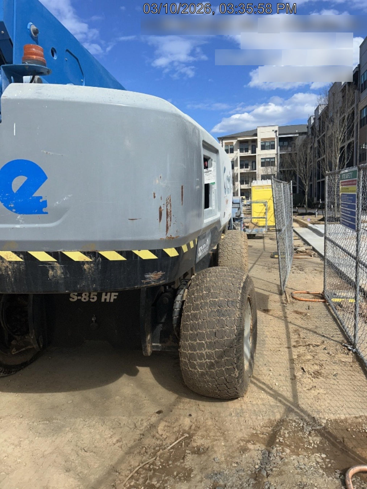 2021 GENIE S-85 HF