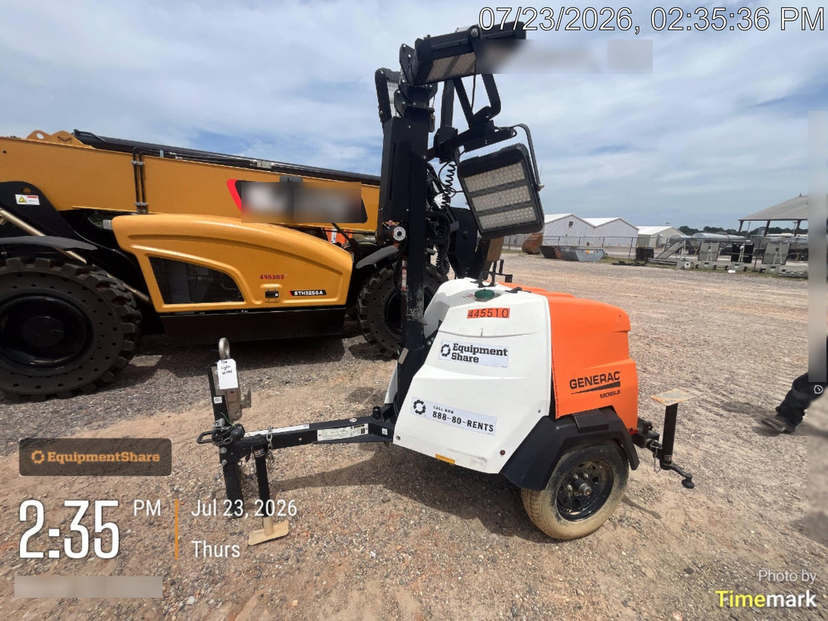 2024 Generac MLT6SKDS-STD4 ELEC WINCH Diesel, Electric Winch Mast, Powerzone Controller, (4) 320W LED Lights, 4kW Generator, 39.9 Gal Fuel Tank, 2" pintle, T3